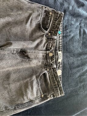 Men’s Straight Jeans - Black Wash